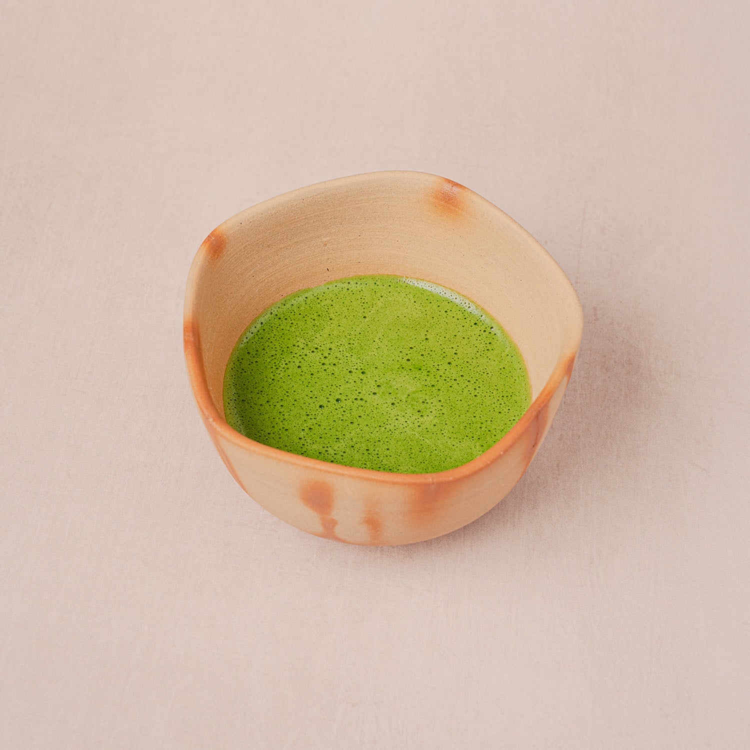 Handmade Bizen ware matcha bowls handcrafted in Japan