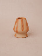 Handmade Bizen ware matcha whisk holder handcrafted in Japan